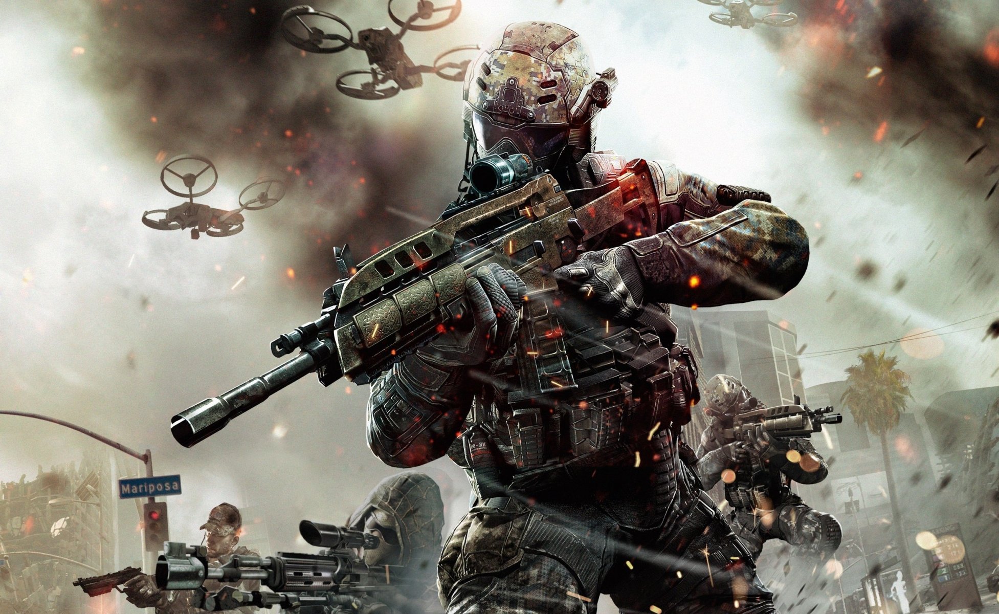 call of duty black ops 2 soldats rue