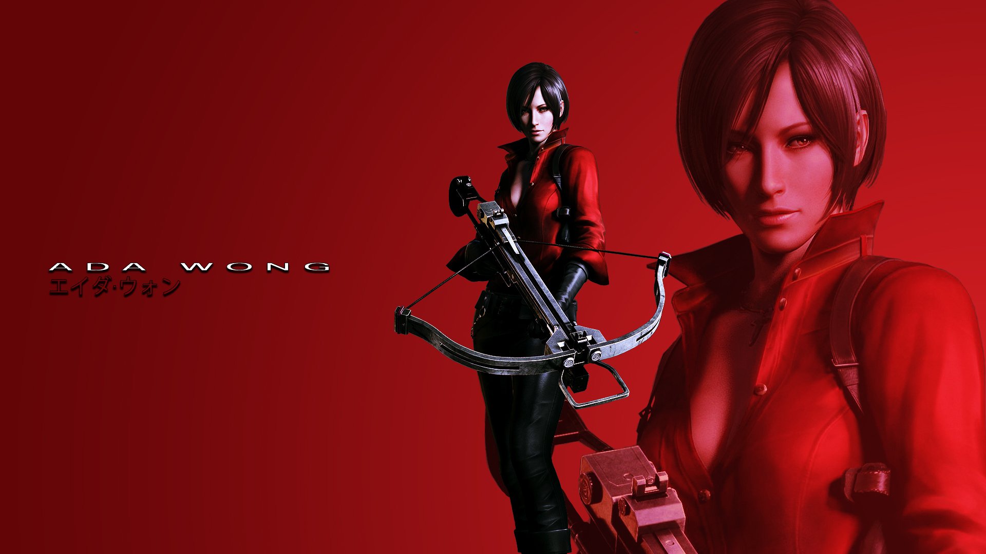 resident evil 6 resident evil ada wong fondo rojo