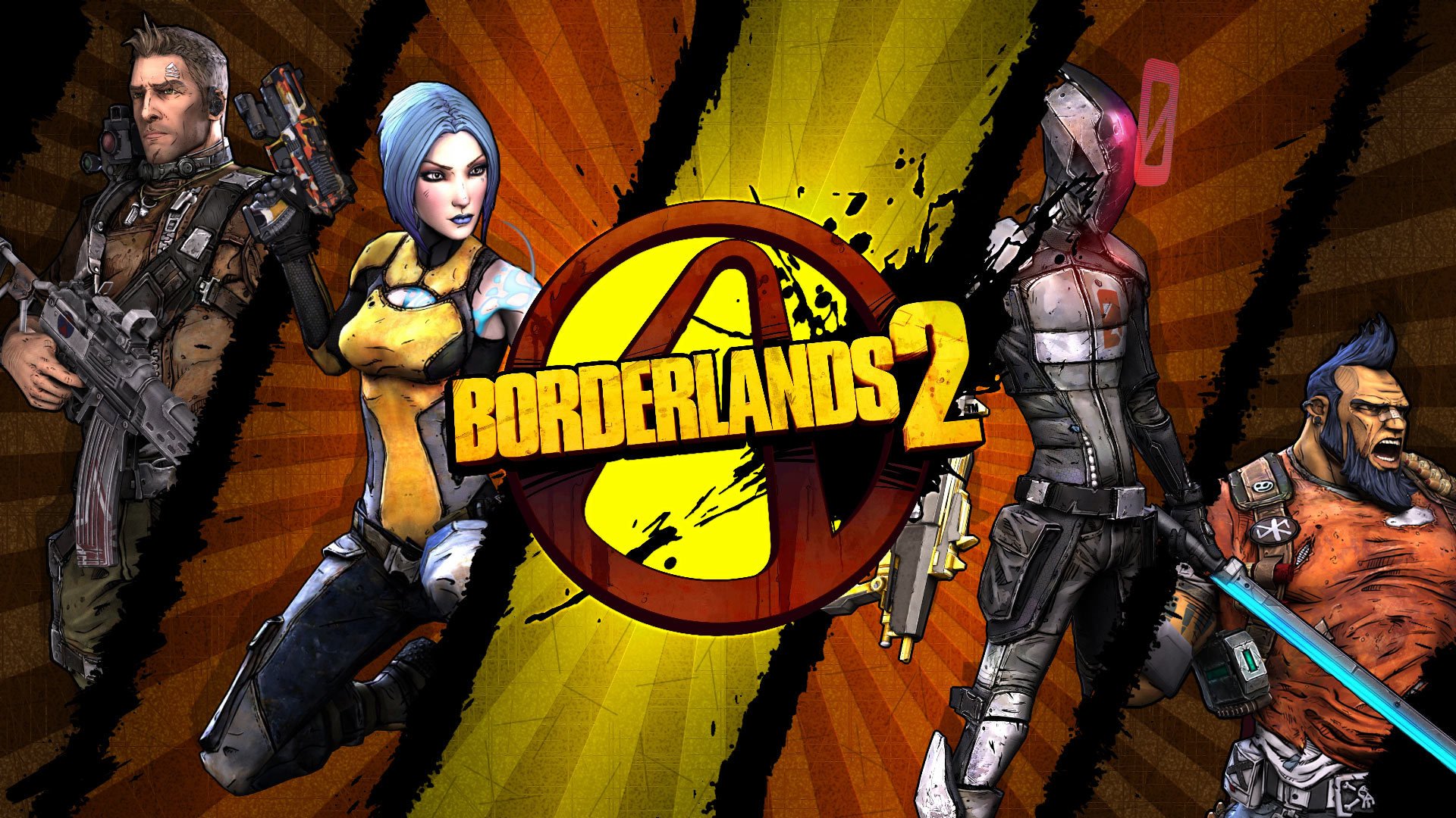 borderlands 2 fps rpg unreal engine 3 gearbox software 2k games логотип акстон майя zer0 ноль сальвадор