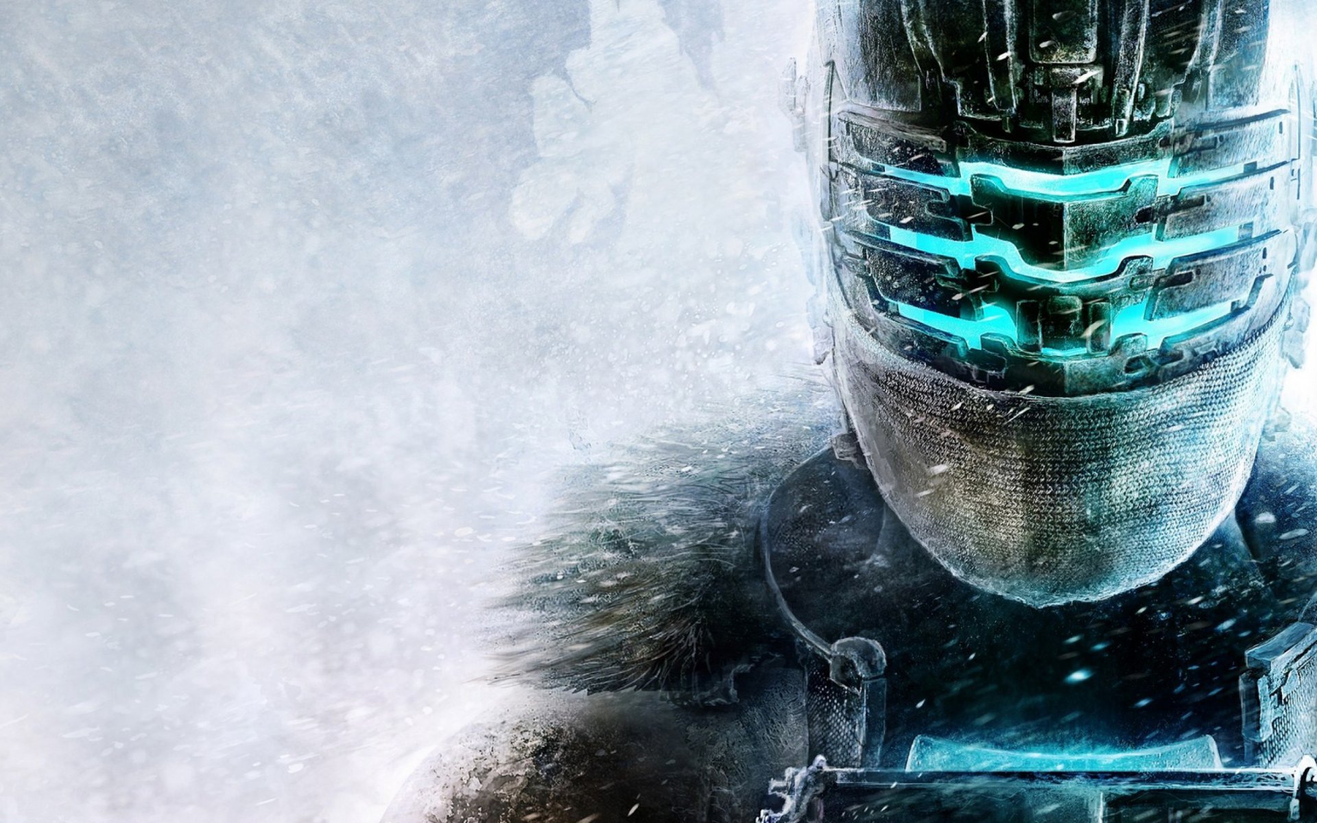 dead space 3 isaac clarke isaac clarke armor helmet snow electronic arts visceral game