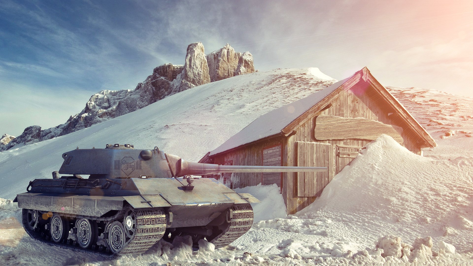 wot le monde des chars wargaming.net réservoirs réservoir art allemagne e50-m neige hiver