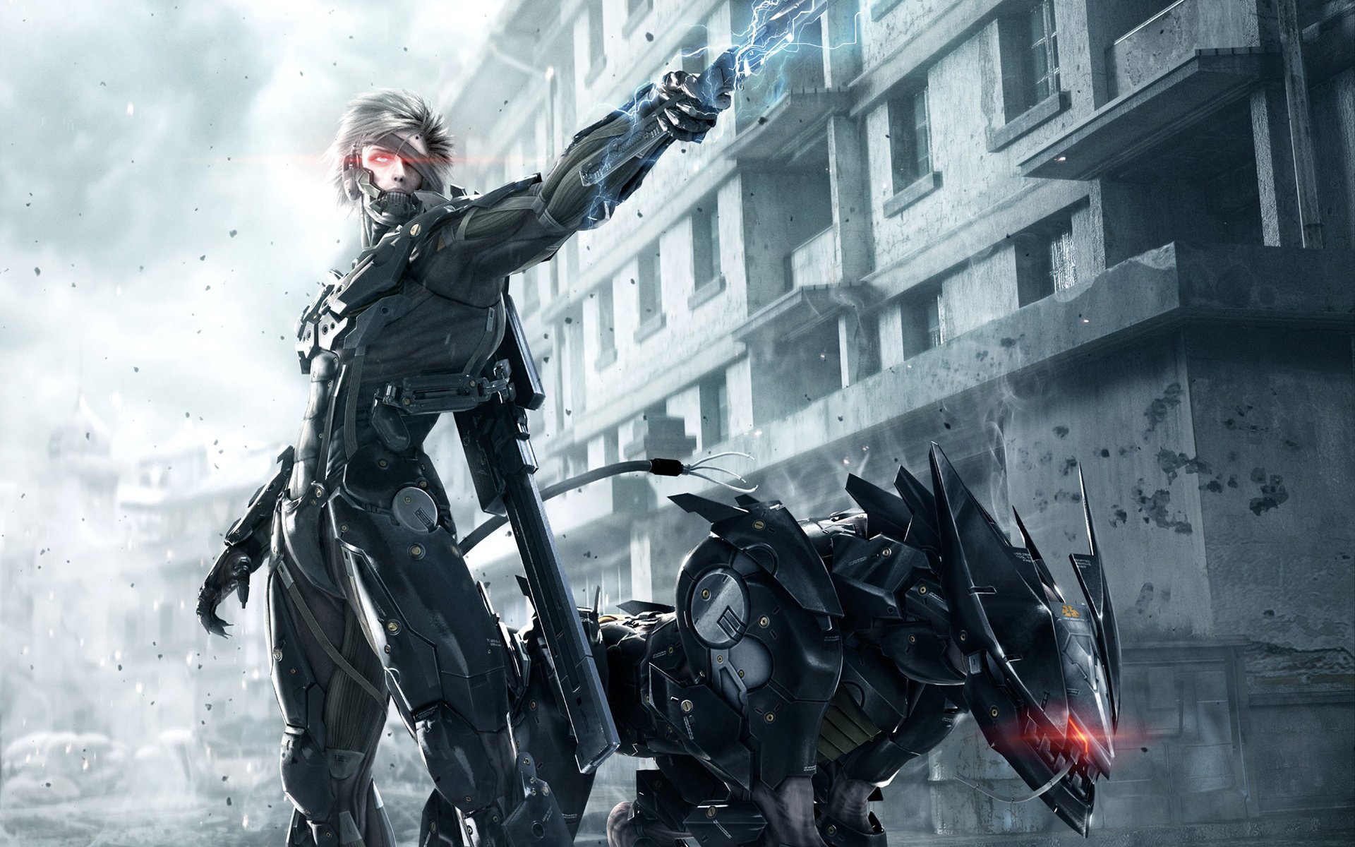 metal gear rising: revengeance ninja cyborg raiden haus schwert rüstung konami platin-spiele kojima production