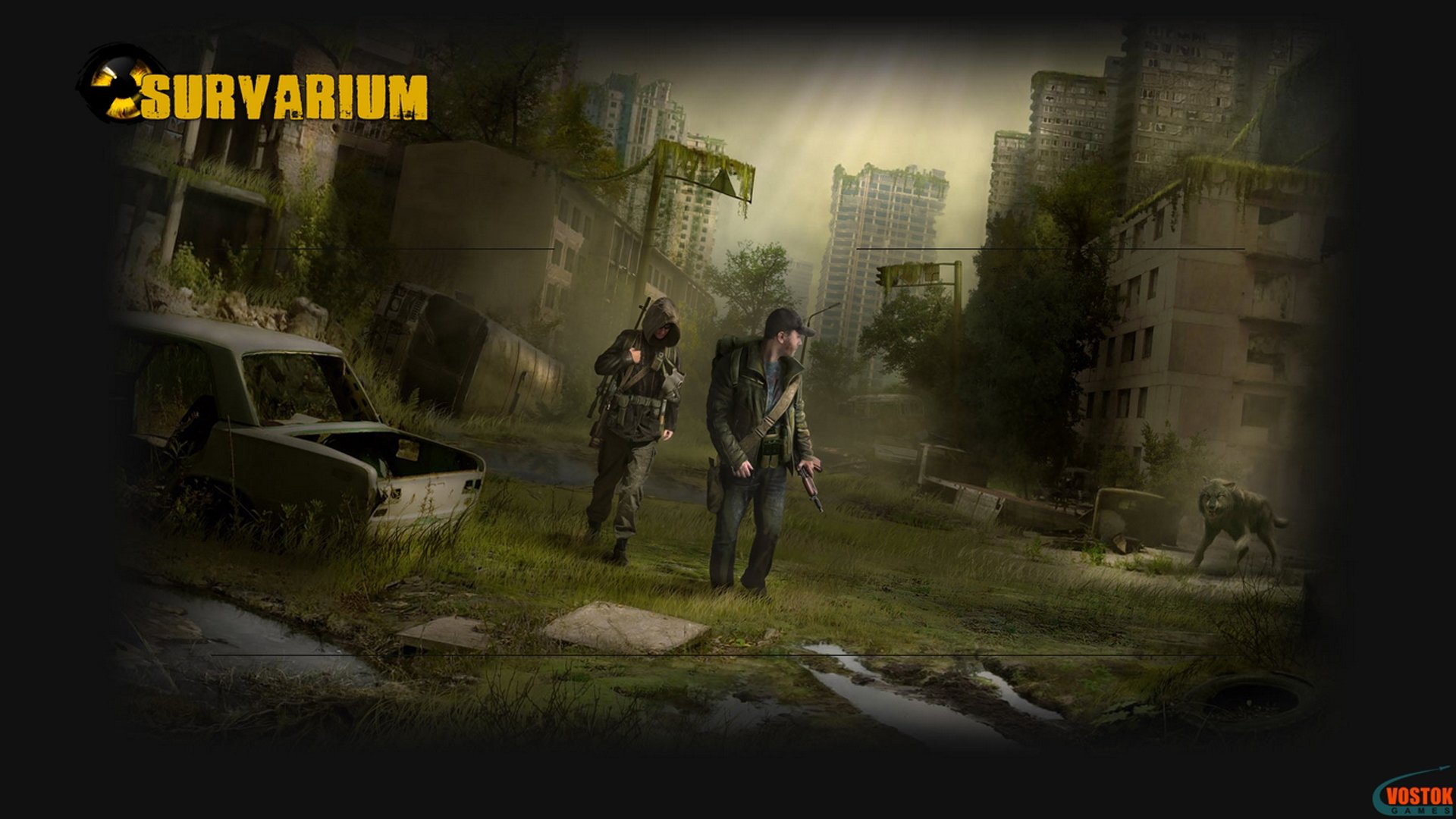 urvarium mmo shooter s.t.a.l.k.e.r 2 two people machine wolf ak-47 svd