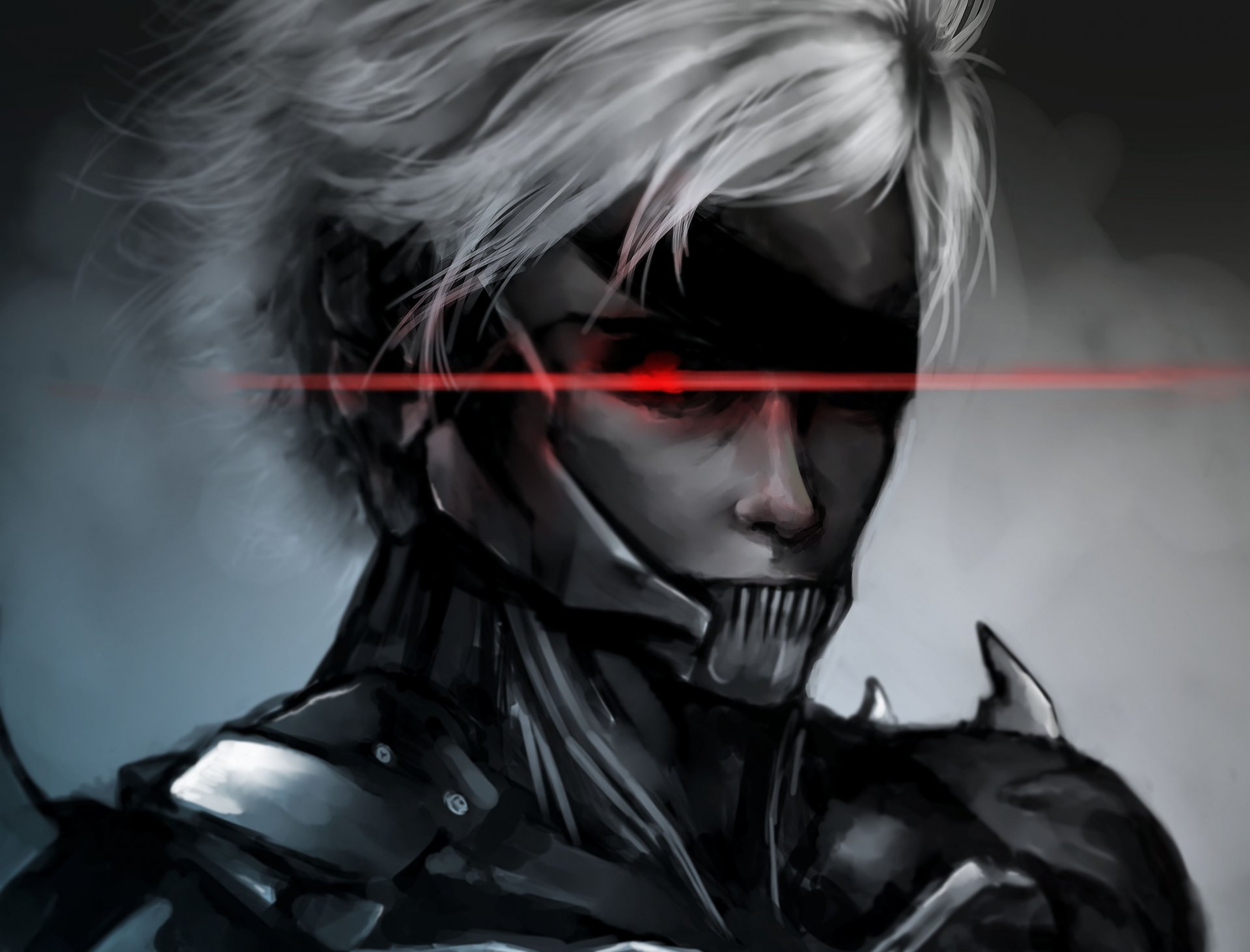 art metal gear solid mgs wzrost raiden facet oko opaska