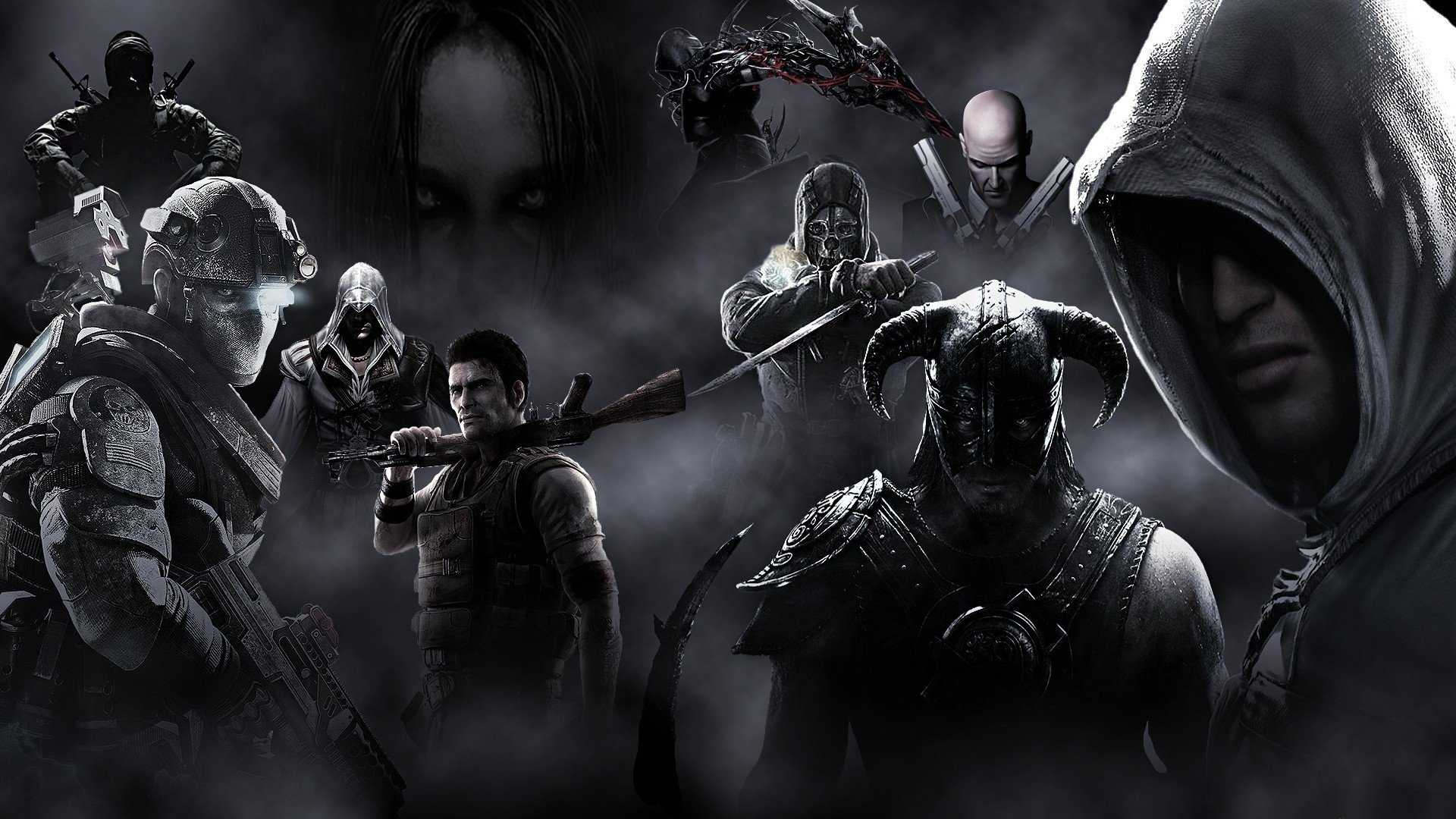 hitman assassins creed prototype the elder scrolls v: skyrim disgraced dovahkiin spirit recon future soldier fear call of duty: black ops ezio auditore da firenze ezio game main character hitman