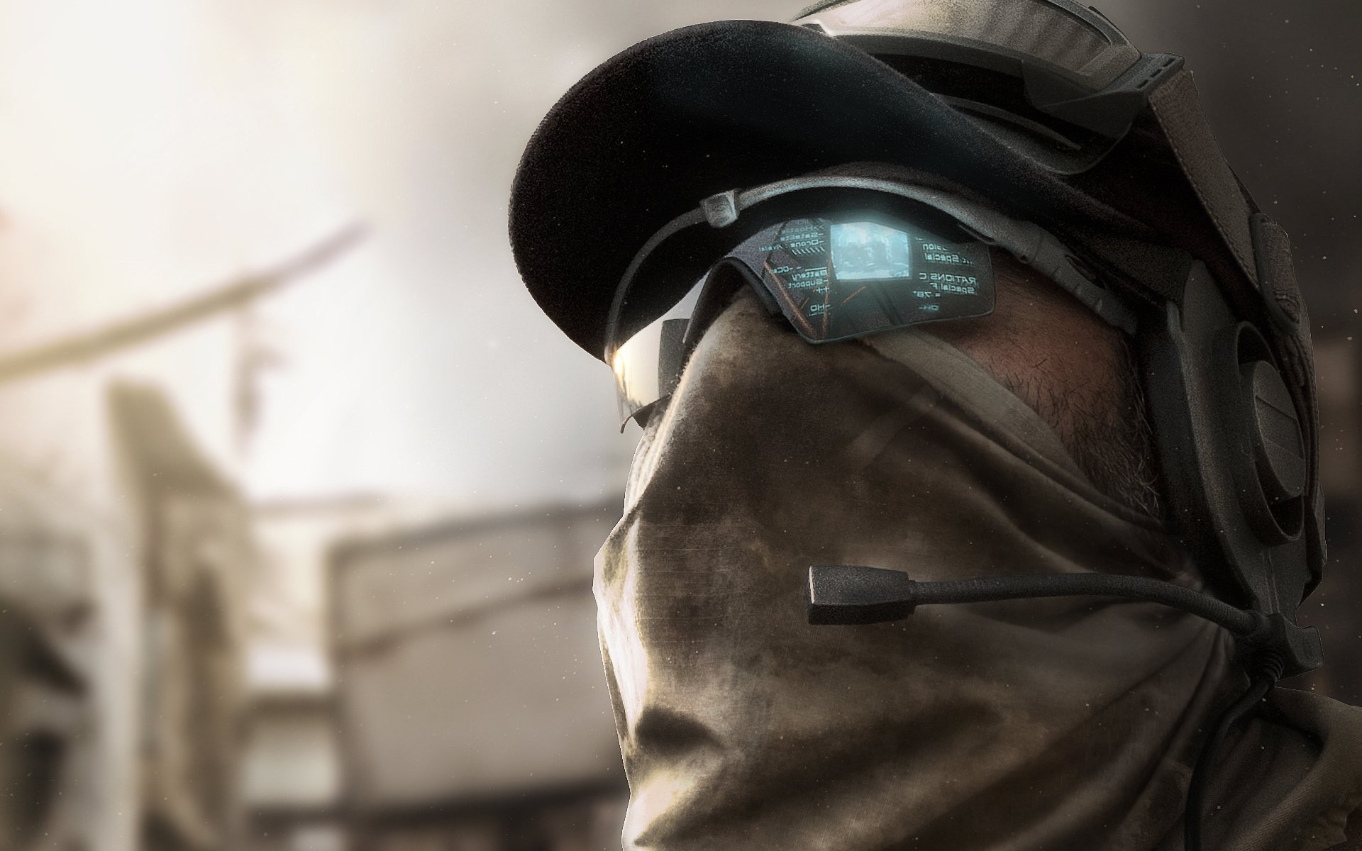 ghost recon: future soldier squadra fantasma tom clancy soldato ologramma occhiali berretto cuffie