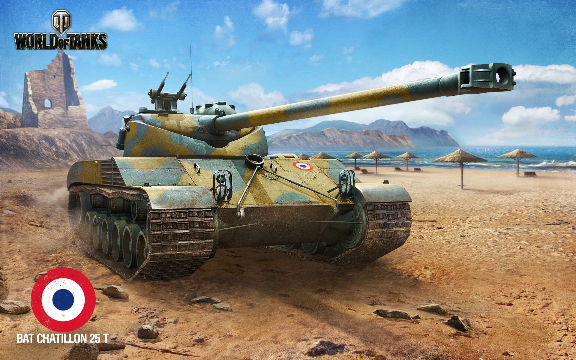 мир танков wot танк бат шатильон 25 т франция арт