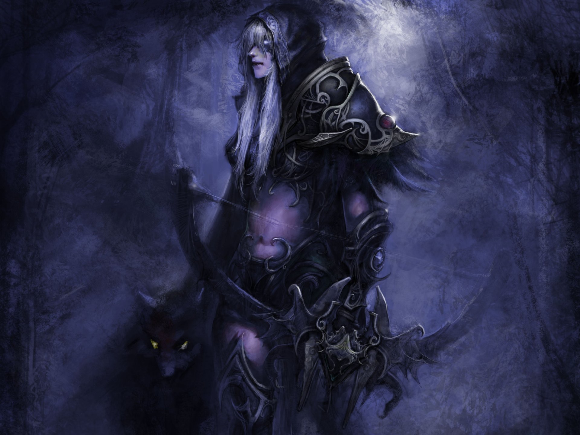 world of warcraft wow elf armour torment hood animal