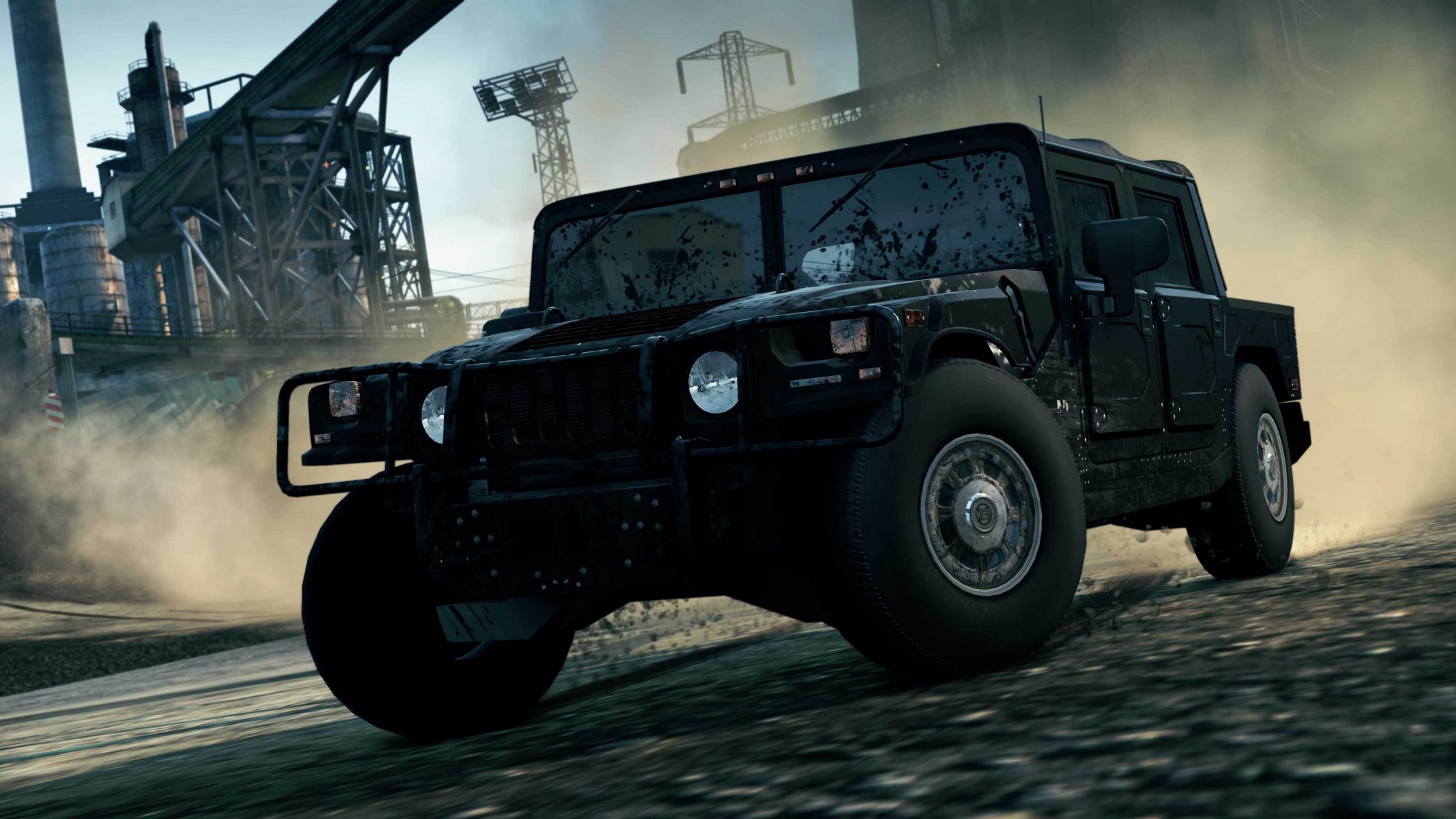 bisogno di velocità most wanted 2 ea martello suv corsa fango polvere