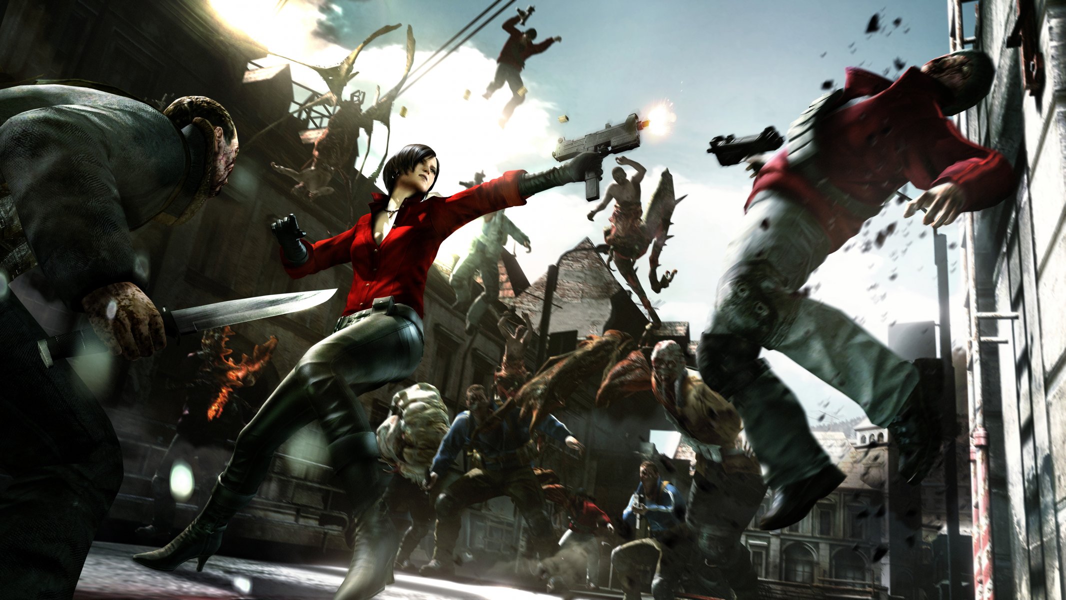 resident evil 6 resident evil 6 biohazard 6 zagrożenie biologiczne 6 ada wong potwory nóż j awo broń edonia capcom