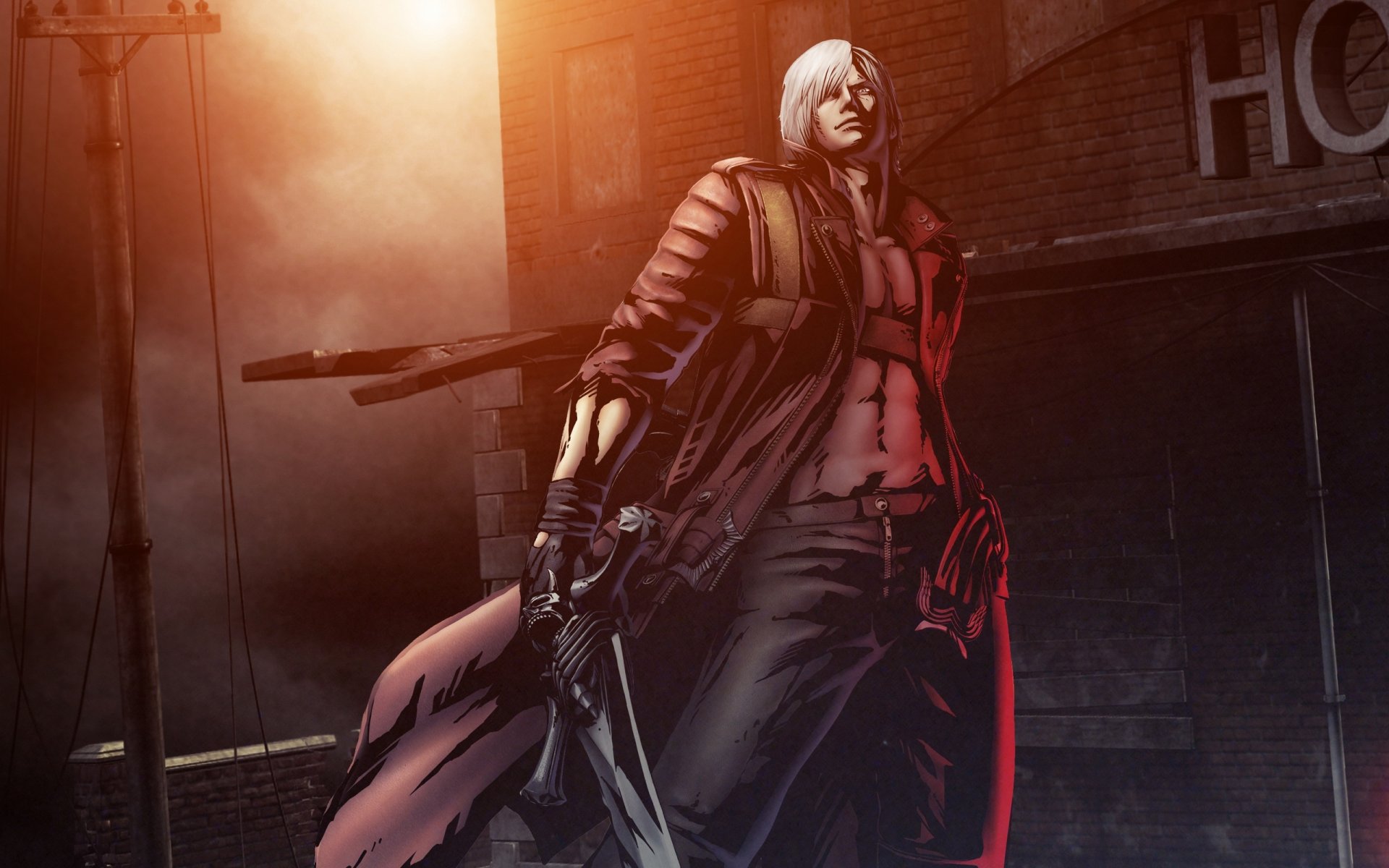 devil may cry dmc marvel vs capcom 3 fate of two worlds game wallpapers dante sword guns poludemon weapon rebellion