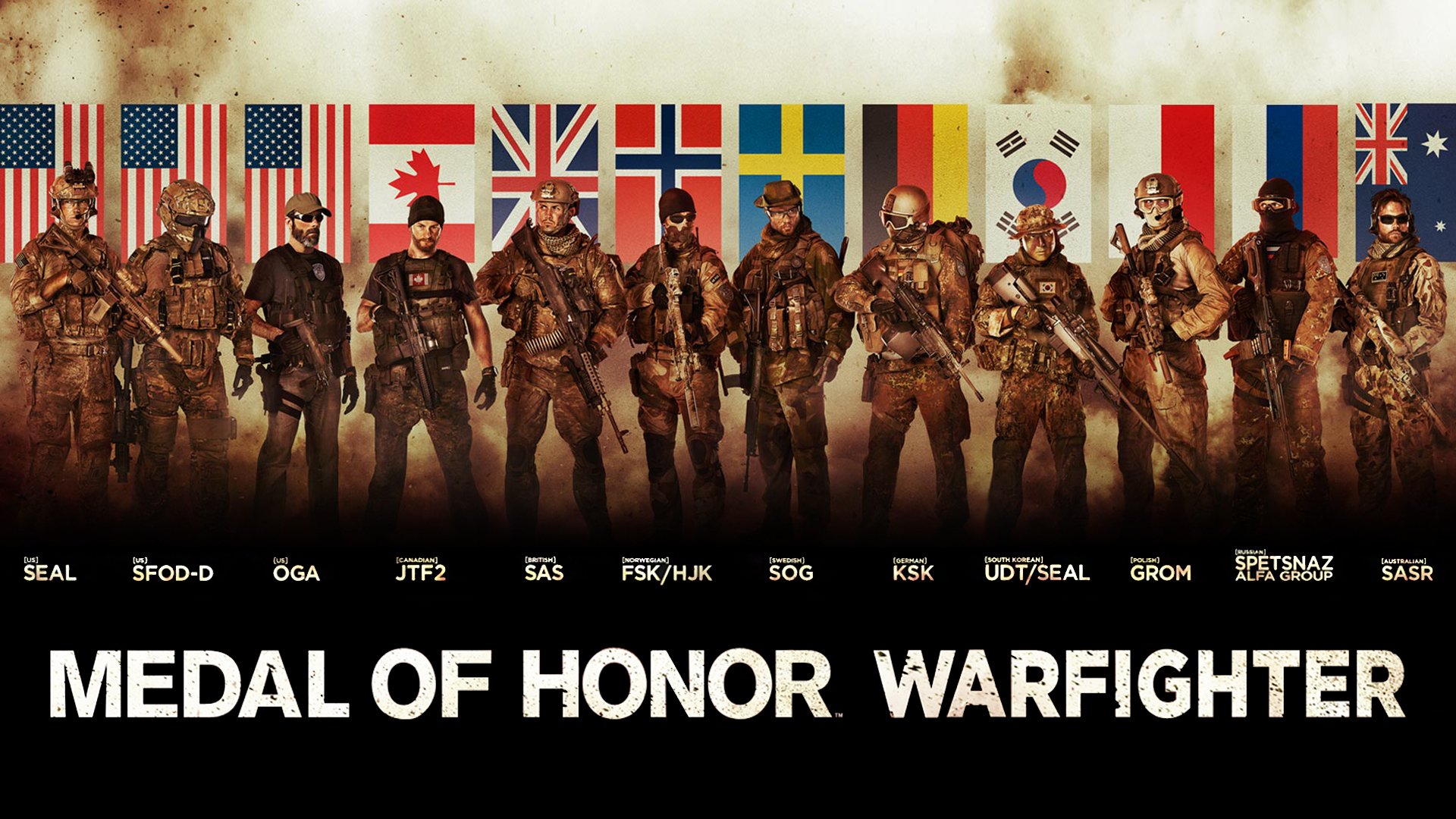 medal of honor warfighter soldats drapeaux