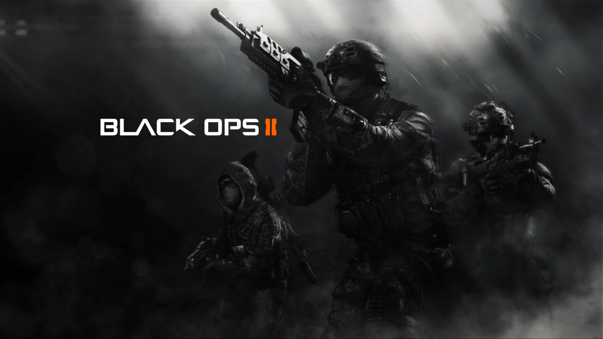 call of duty black ops 2 cod men weapons future shooter