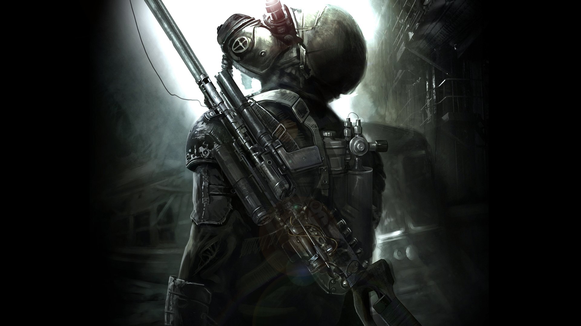 jeu métro 2033 art métro dernière lumière arme