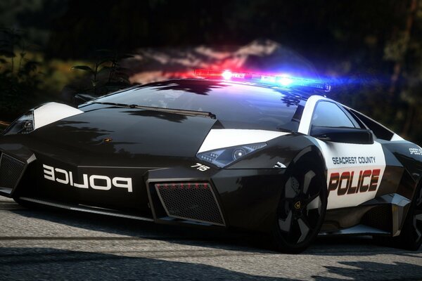 Supersportwagen der neuen Generation für Polizeiautos