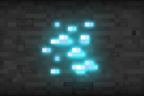 Diamante Minecraft e niente di superfluo
