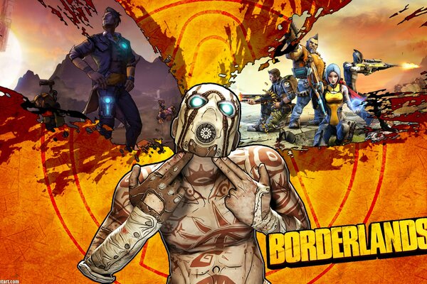 Art Borderland 2. The man with glowing eyes
