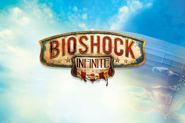 Logo del nuovo gioco sullo sfondo del cielo