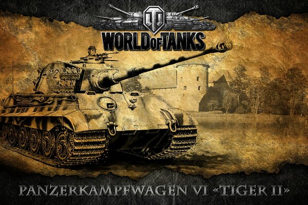 Poster of a computer game on such a topic