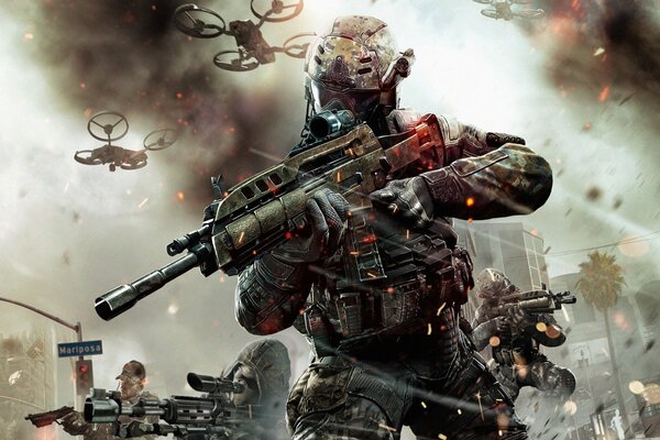 Call of Duty. Żołnierze na ulicy