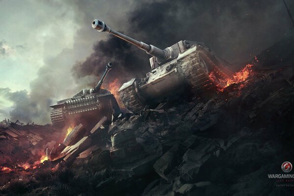 Zweiter Weltkrieg, Panzerschlacht, Spiel, Krieg
