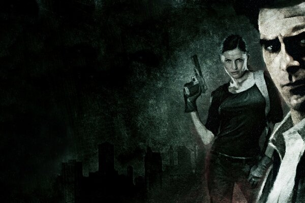 Max payne und mona sachs mit waffen