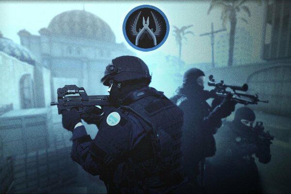 Forze speciali armate nel gioco per computer