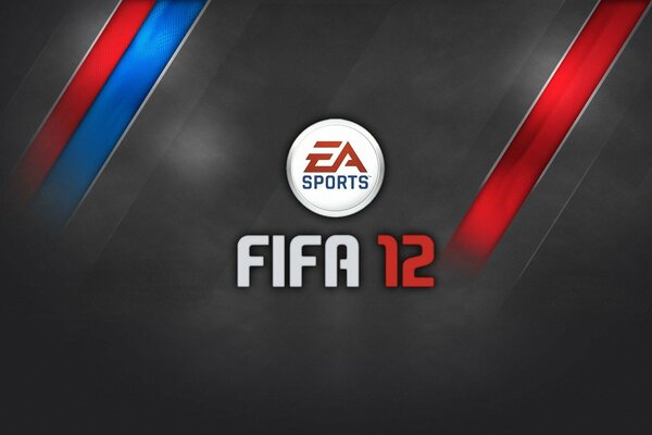 FIFA 12 logo on a dark gray background