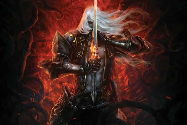 Castlevania: Mirror of Fate. 3D art of Alukarla