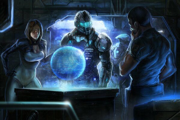 Superheroes and a cosmic mirror ball in the room