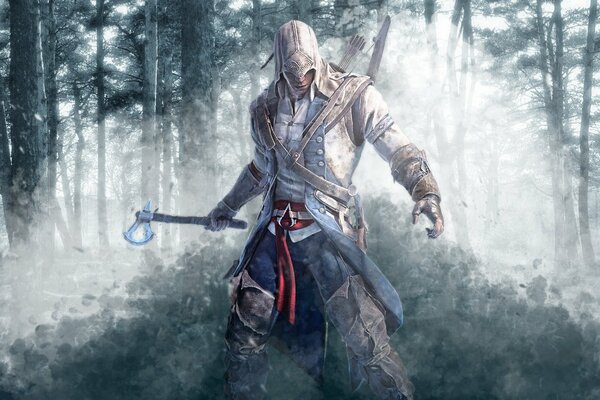 A ruthless killer from the Middle Ages in the forest