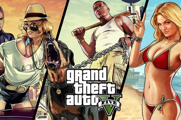 Bildschirmschoner für die xbox 360 von gta5