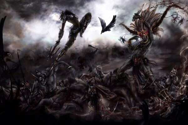 All the unclean forces came to light