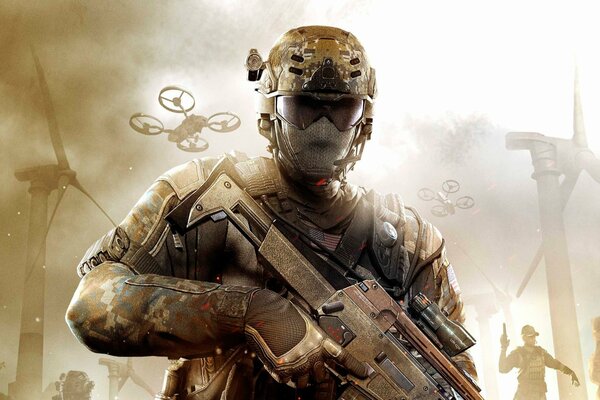 Call of Duty Soldiers with Weapons