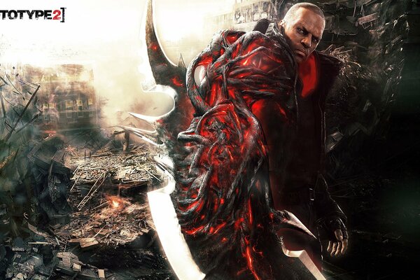 Mutant z colinkiem zamiast ręki