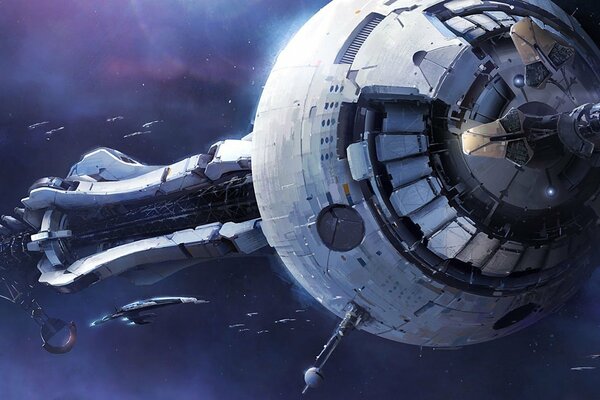 Fantástica nave espacial Armada