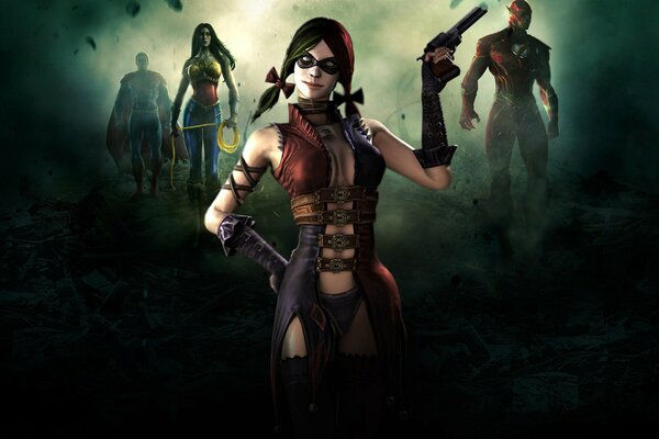 Gods of War and superman women