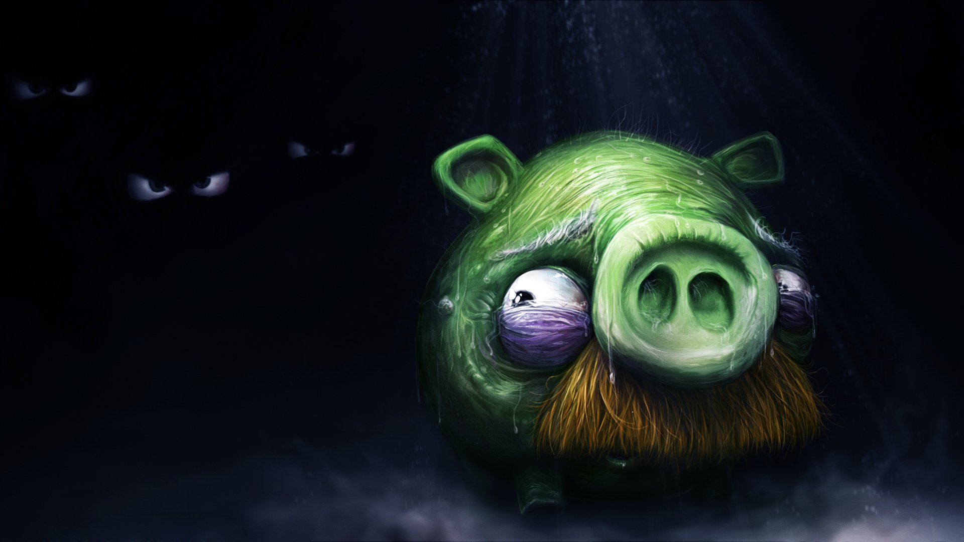 angry birds böse vögel schwein angst dunkelheit