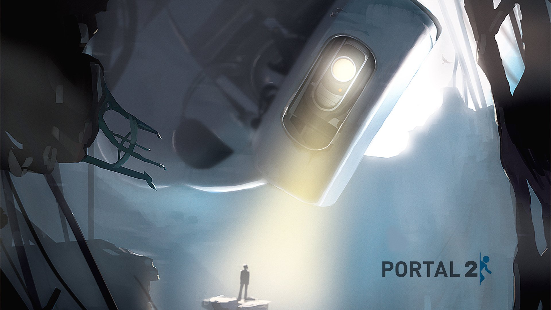 portal portal 2 hombre robot glados glados luz