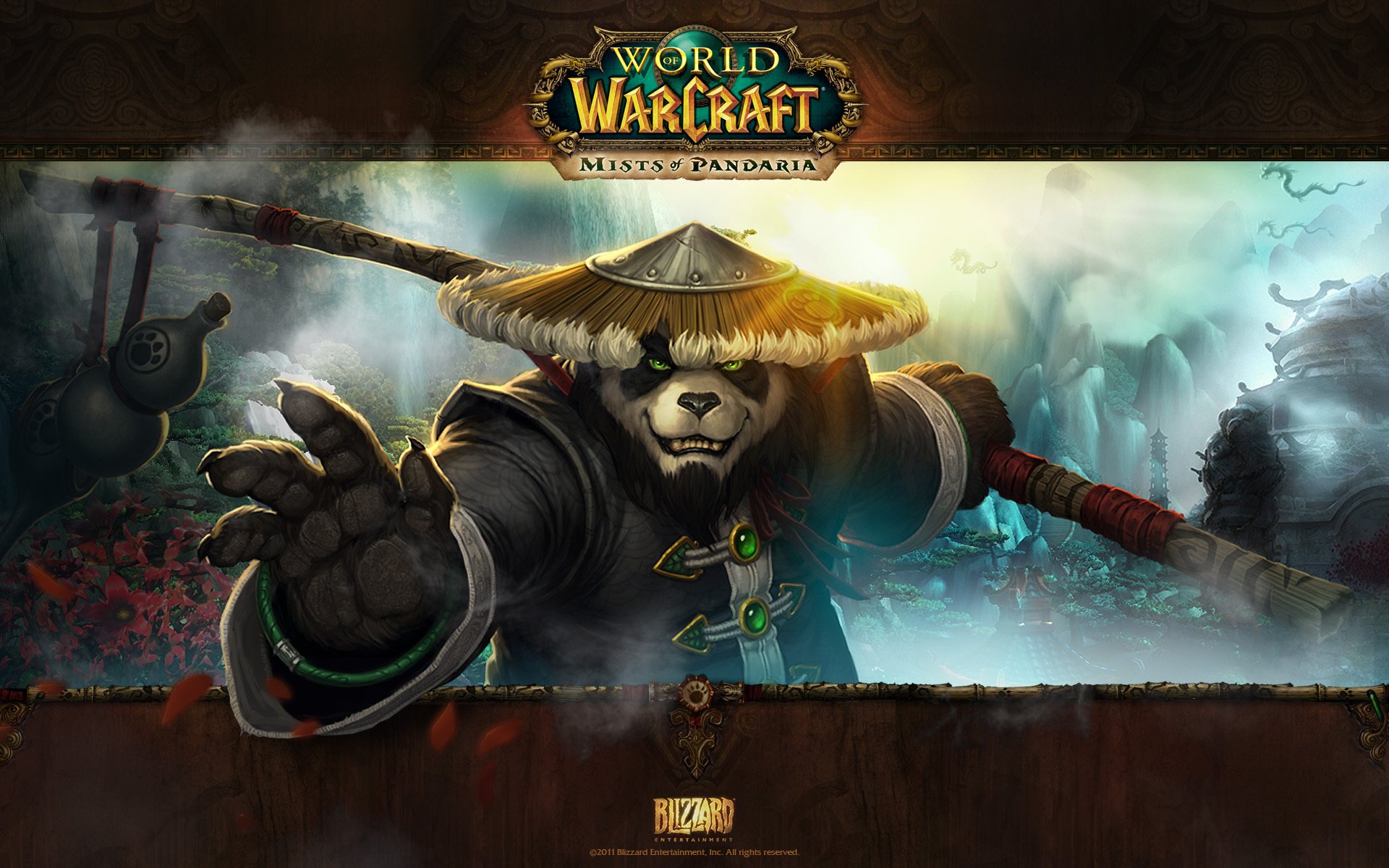 wow mondo di warcraft seconda guerra mondiale blizzcon nuovo aggiornamento 2011 nebbie pandaria