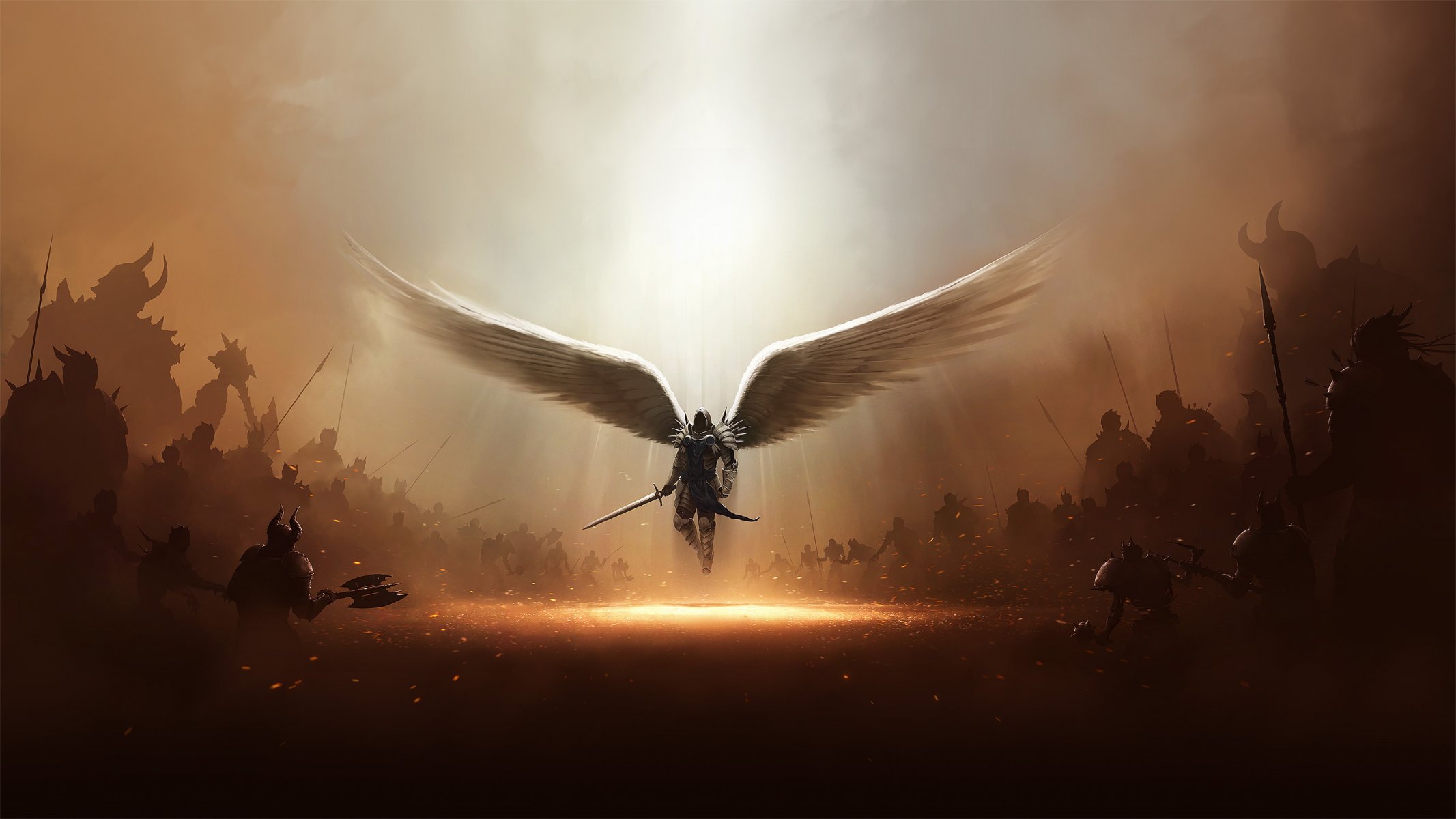 angel sword wings light of day diablo 3