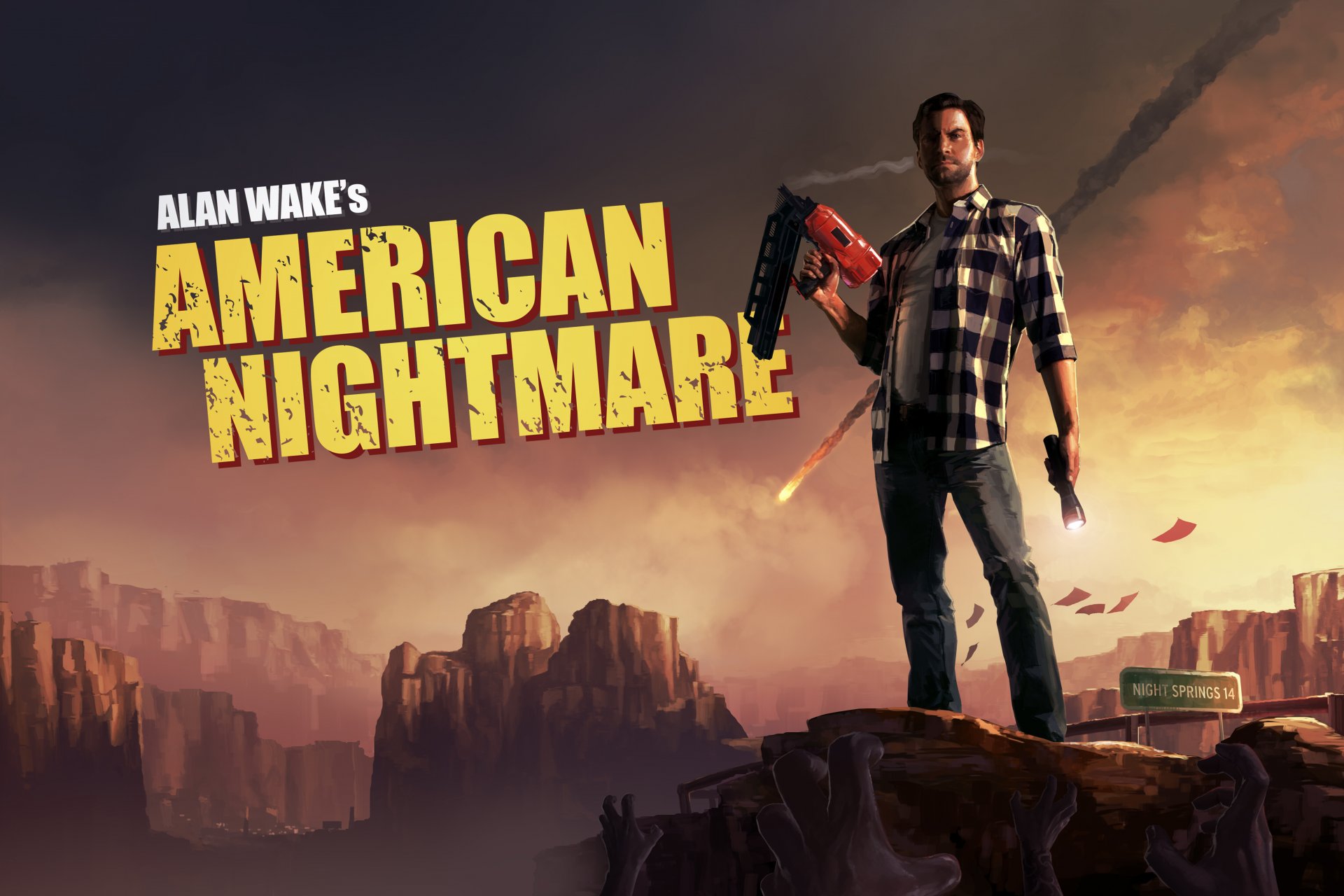 alan wake american nightmare писатель алан вейк горы монстры