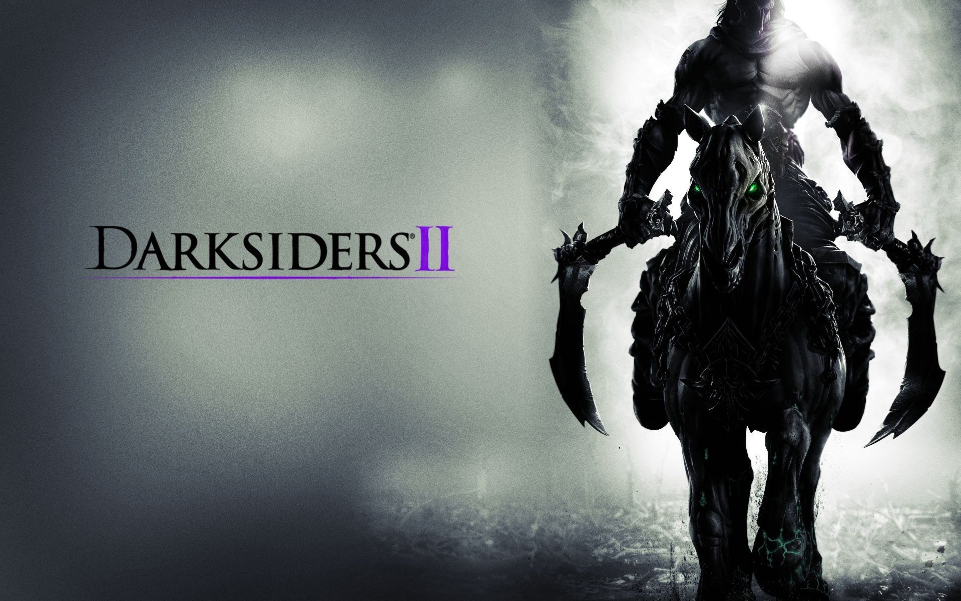 darksiders 2 juego muerte jinete caballo trenza