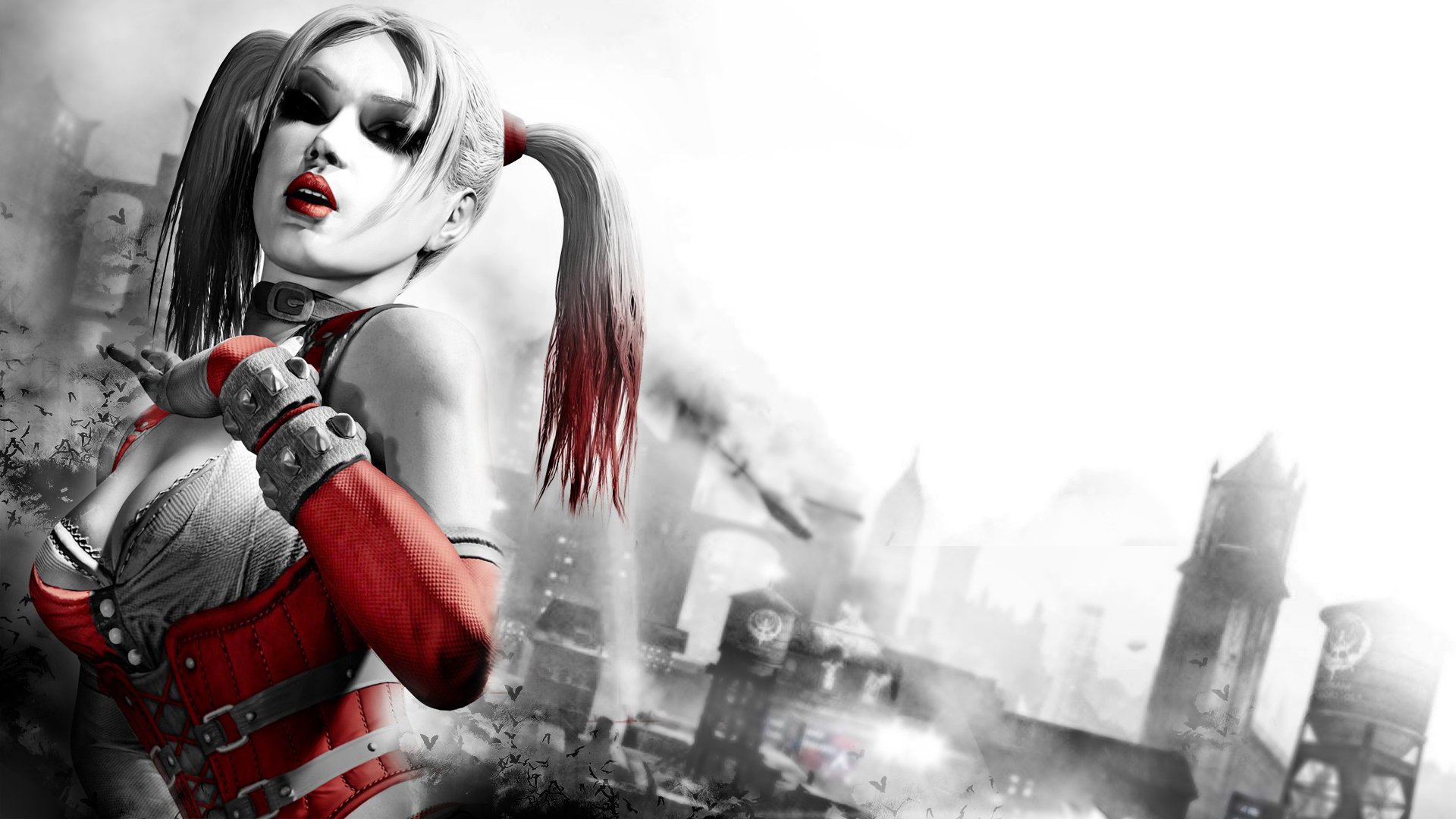 harley quinn batman arkham city