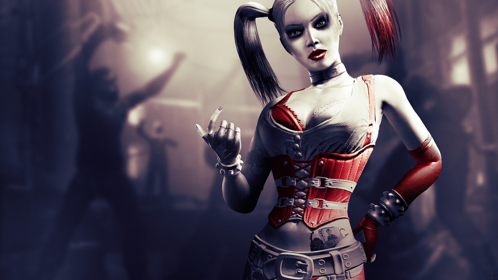 batman arkham city harley quinn adult