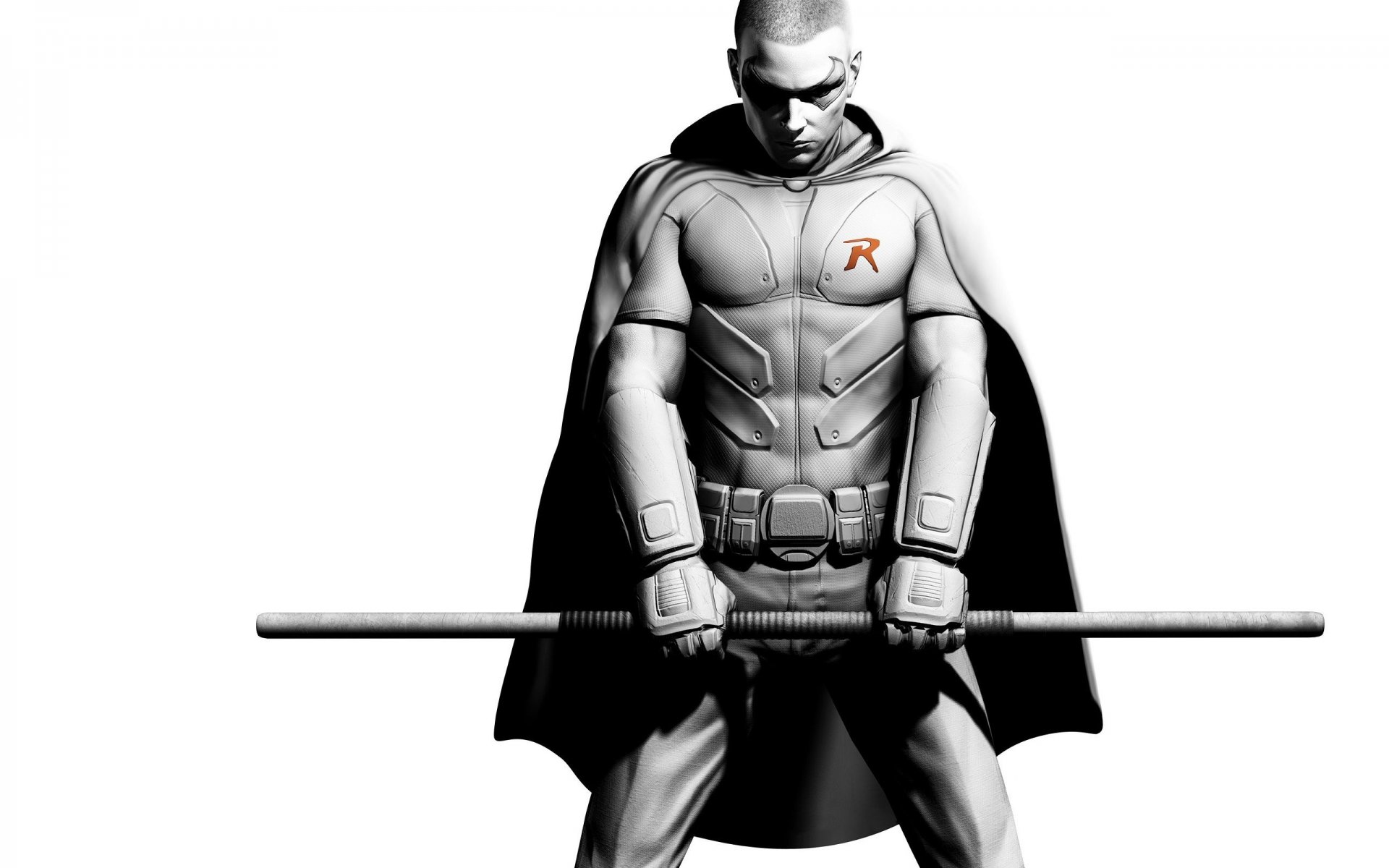 robin batman batman arkham city fumetto bastone batman gioco carta da parati arte in bianco e nero