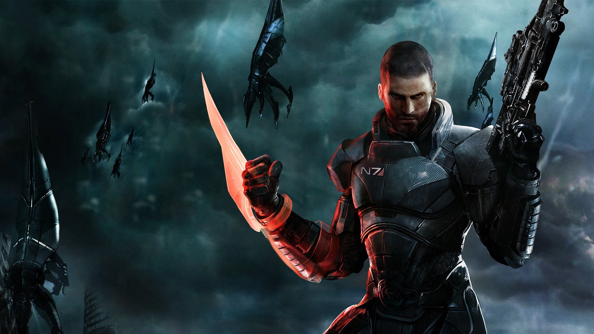 mass effect 3 mass effect komandor shepard kapitan shepard duch widmo żniwiarze żniwiarze broń