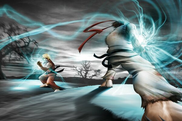 Street fighter Desktop-Hintergrund