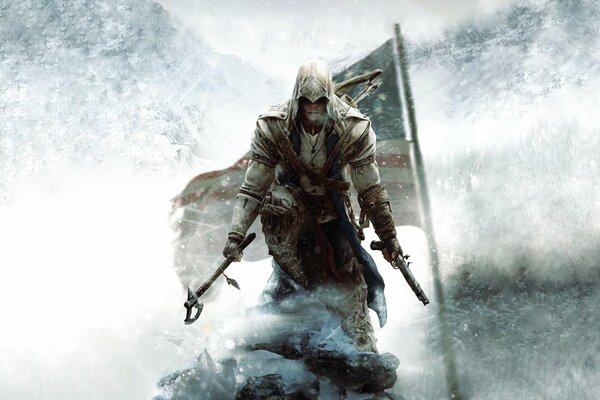 La neige et la glace cacheront assassin Creed