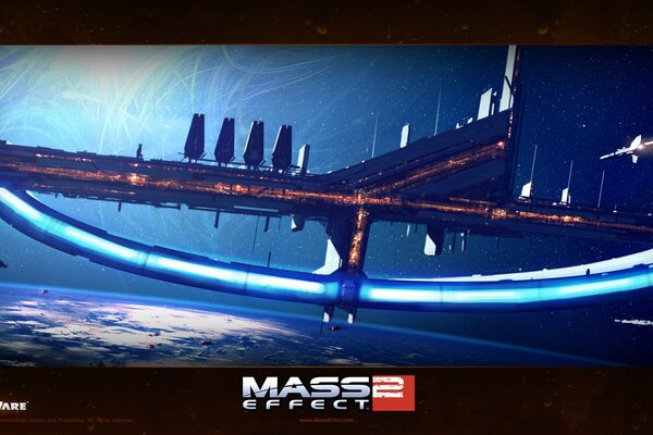 Spiel auf der Playstation Mass Effect 2